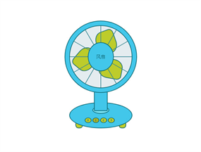 HTML+CSS3风扇开关特效